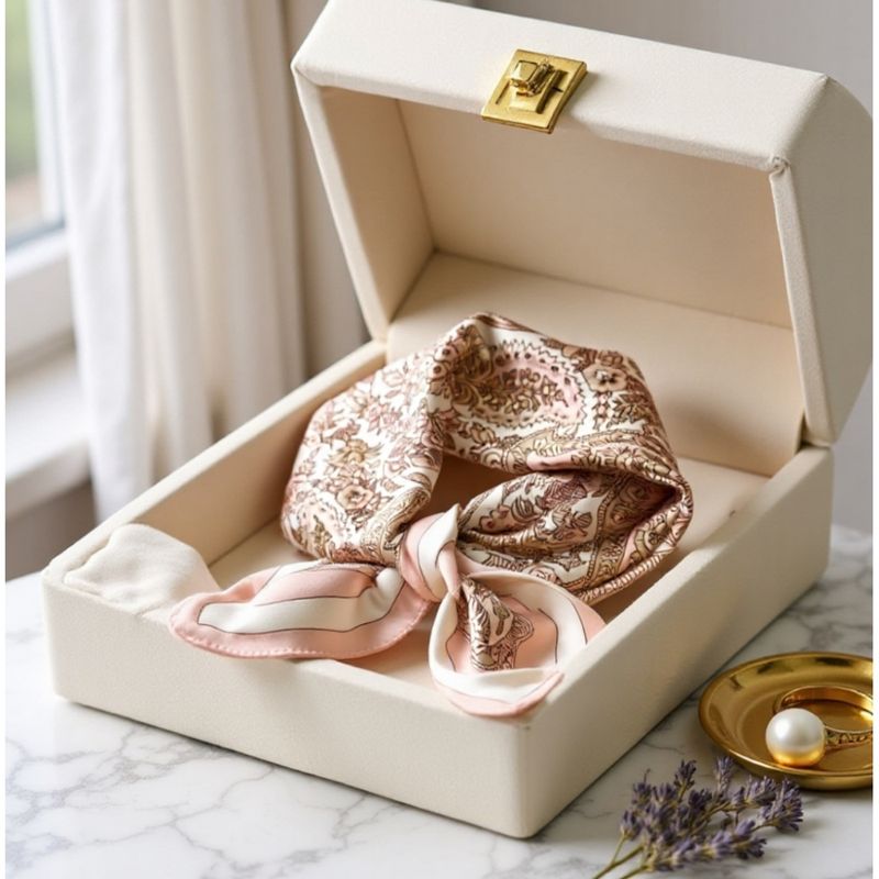 Bandana Dus Rosa Paisley