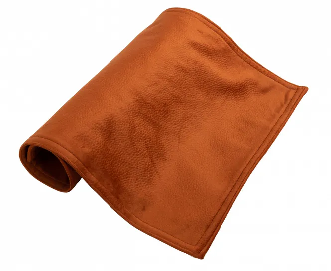 Hovedbilde Brikke Velour Skinnlook 33x48cm Brent