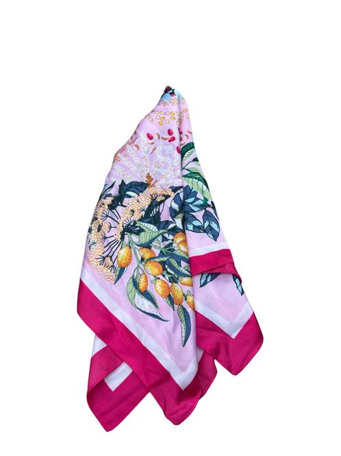 Hovedbilde Scarf Silky Summer Fruit Pink