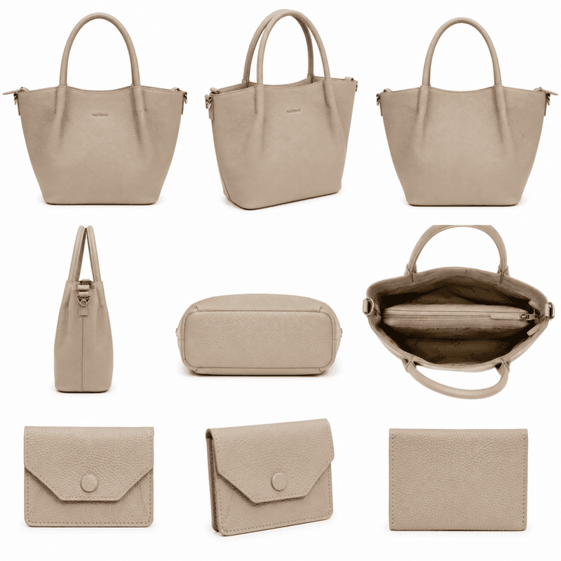 Handbag medium The Monte Beige