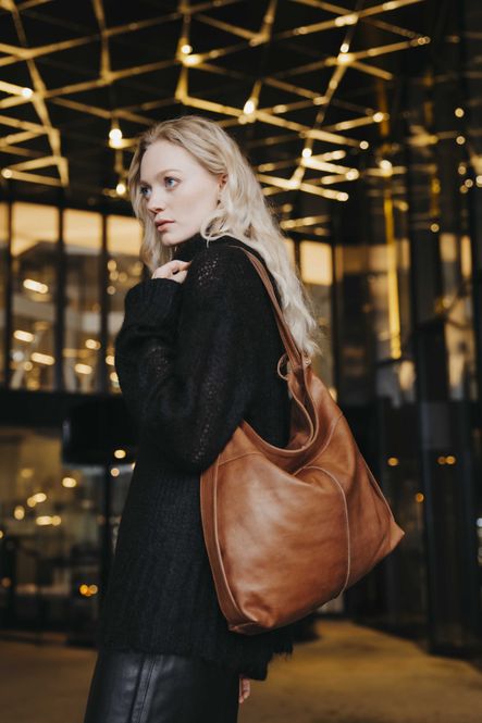 Hovedbilde Combi Backpack Amsterdam DARK BROWN - FEIL FARGE ...