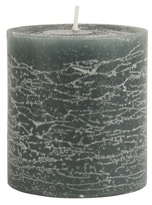 Hovedbilde Rustikk Lys Mosegrønn D.7 cm H7,5 cm