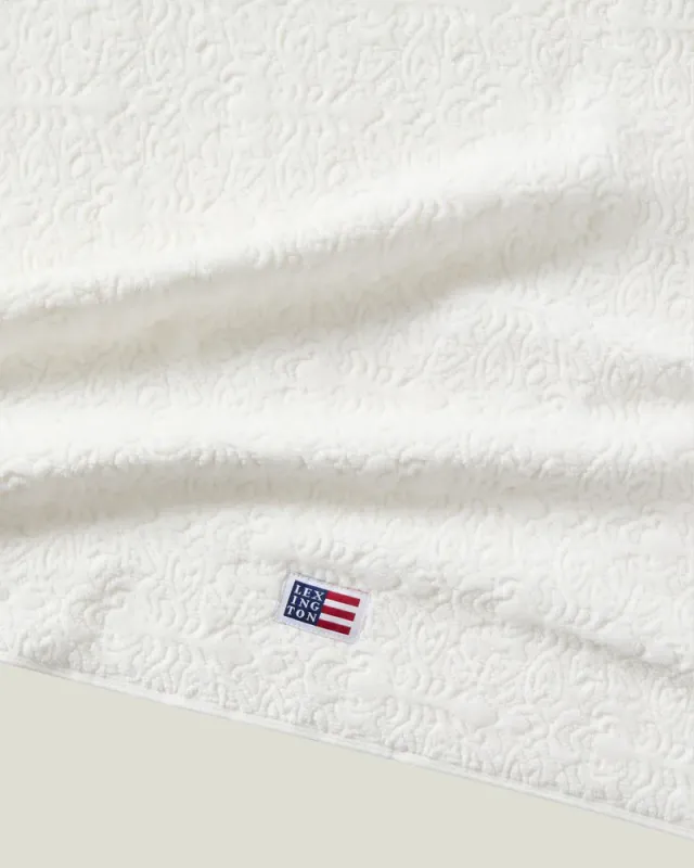 Lexington Velour Jacquard Ornament 70x130 Snow White