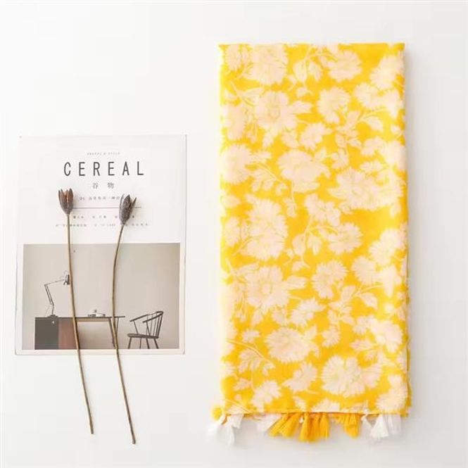 Hovedbilde Sunie Tassel Viscose Scarf 180x90