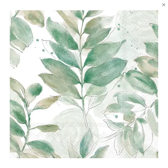 Hovedbilde Serviett Lunsj Soft Petal Leaves