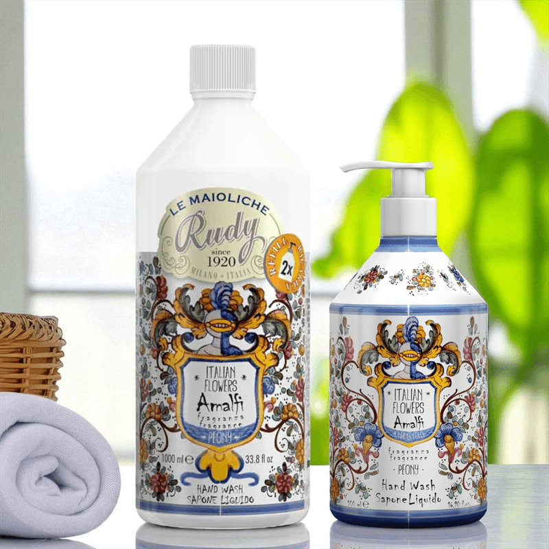 Refill - Flytende Såpe Amalfi Peony 1L