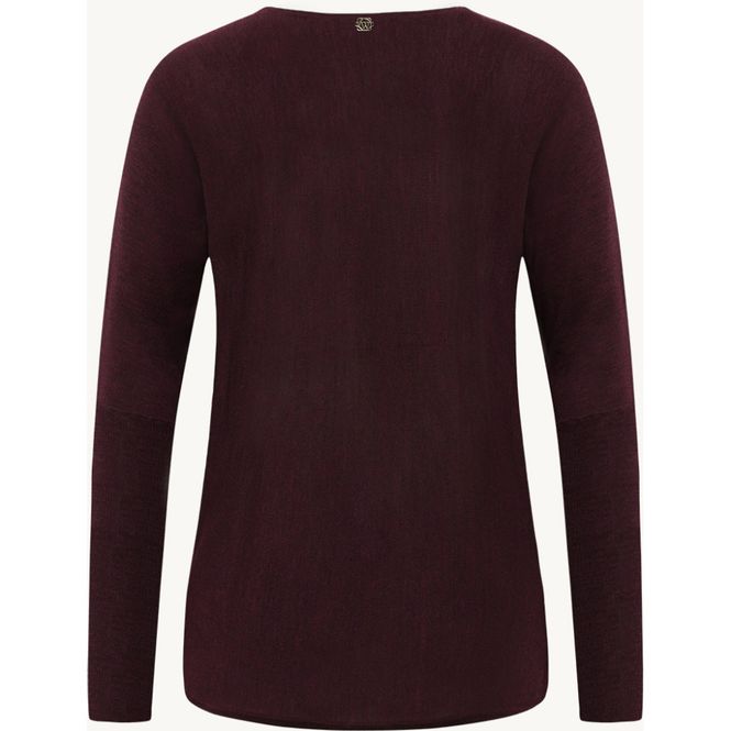 Hovedbilde CWPippa pullover Wine Melange