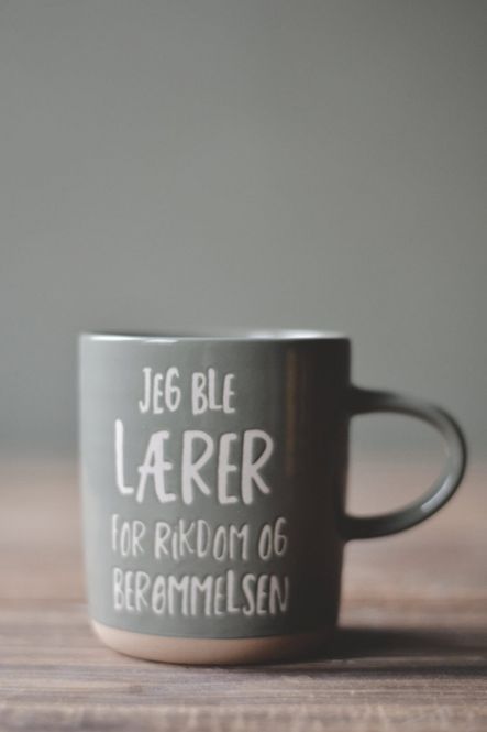 Hovedbilde Krus h 9,5 cm Jeg ble lærer