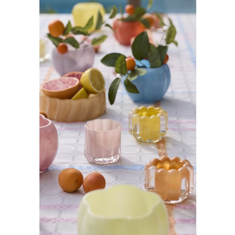 NARGIS Telysholder Gammel Rosa