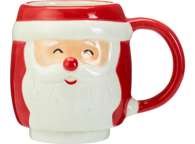 Krus i stabel jul keramikk 3st 12x9x26cm