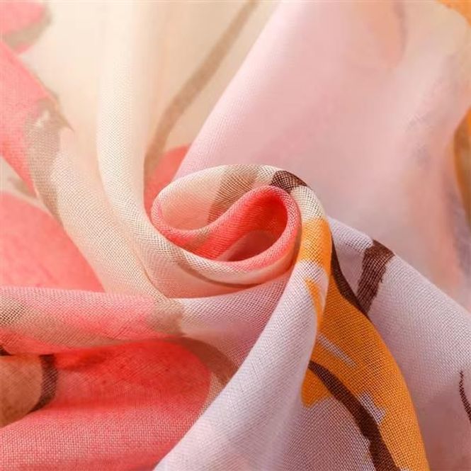 Hovedbilde Sunniva Flower Tassel Viscose Scarf 90x180CM - ...
