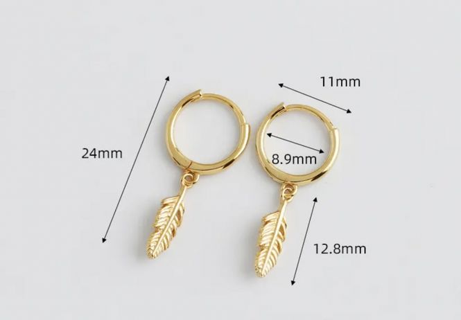 Hovedbilde Lilly Earring 18K Gold