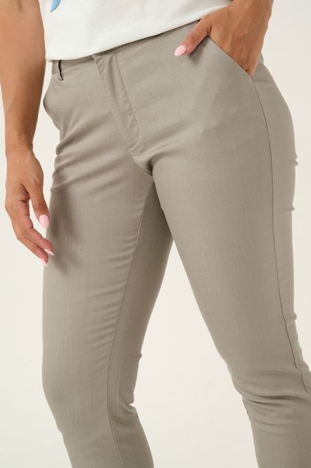 Hovedbilde Lea Chino Pant - Elephant Skin