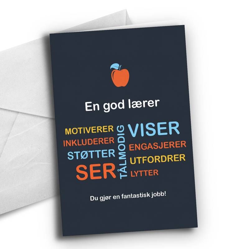 Kort - En god lærer 