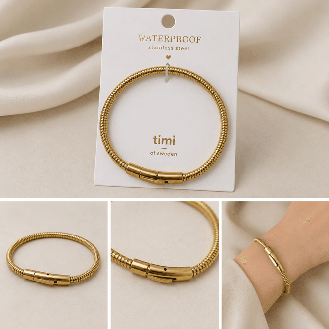 Hovedbilde Miva Rounded chain bracelet stainless steel