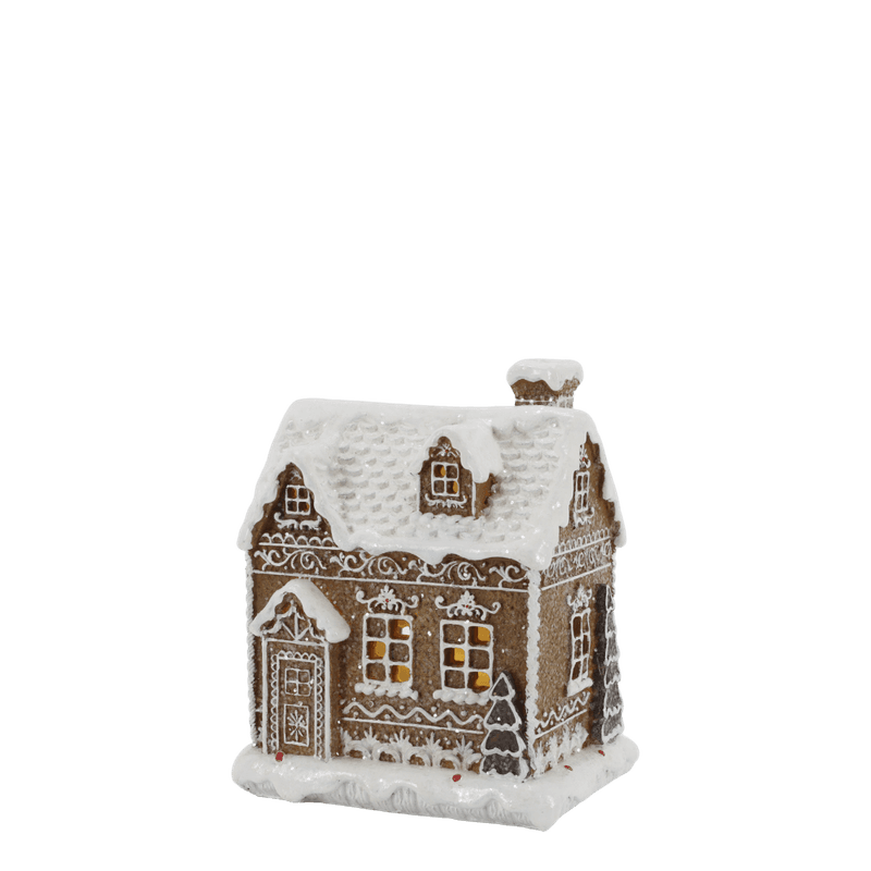Noël Pepperkakehus m. LED