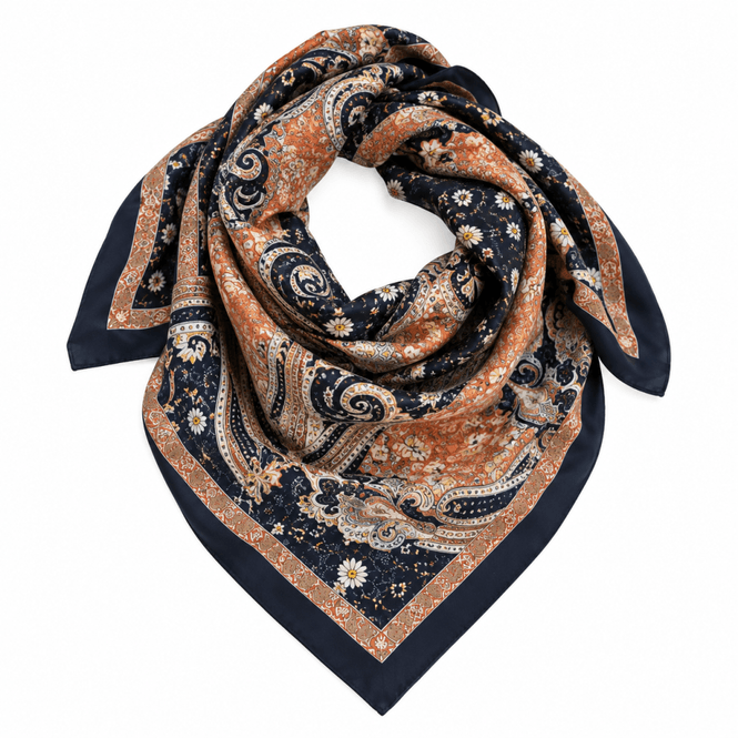 Hovedbilde Scarf silky Nina Blue