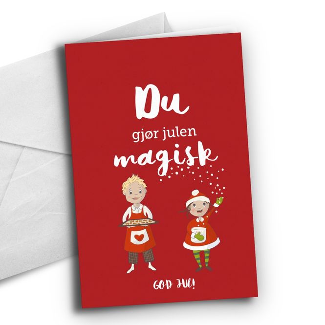 Hovedbilde Kort Julen Magisk
