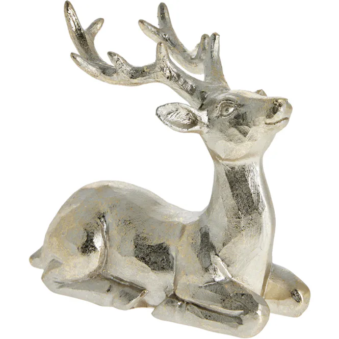 Hovedbilde Sisillia decoration deer 8.5cm. L. Gold Liggende