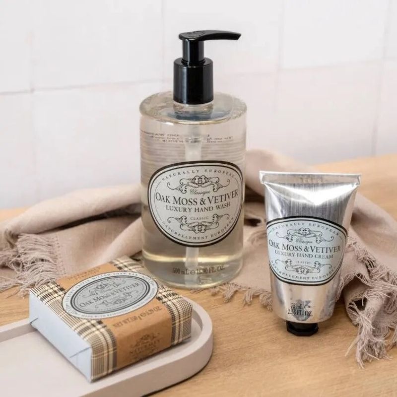 Naturally European Hand Cream Oak Moss & Vetiver