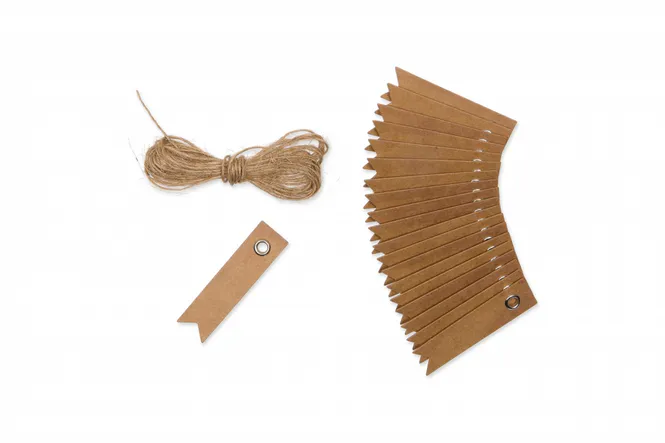 Hovedbilde Mini papir tags 20stk