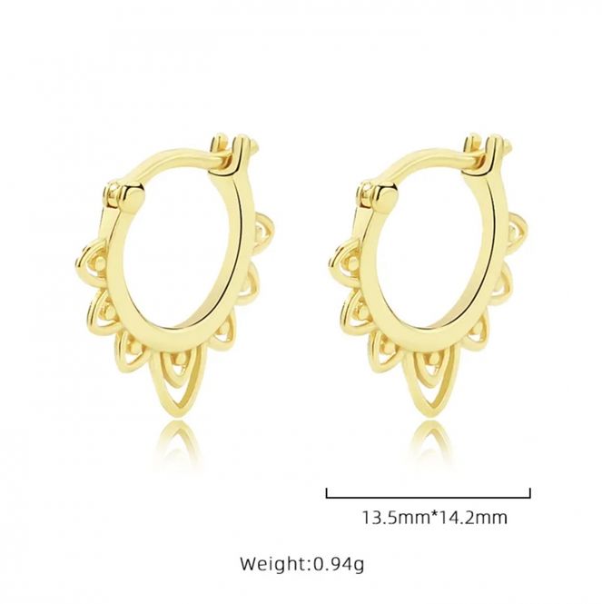 Hovedbilde Natalie Earring 18K Gold