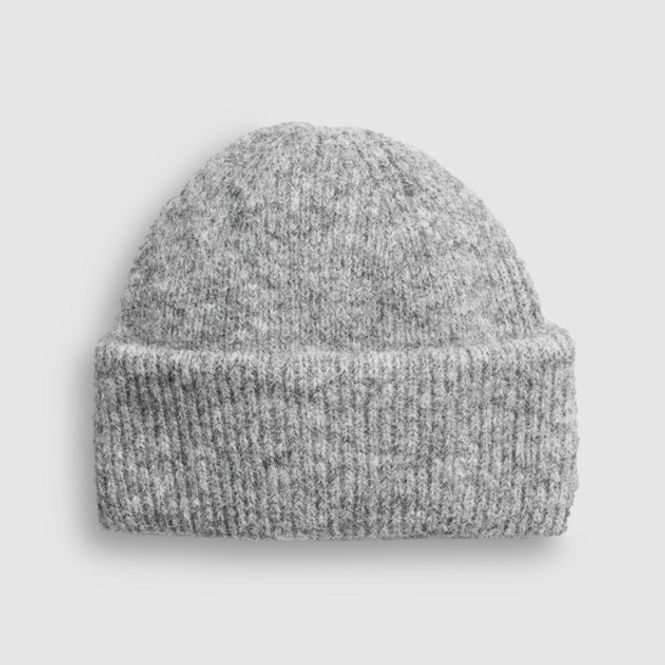 Hovedbilde Hat Knitted Wool/Mohair blend, Unlined Grey