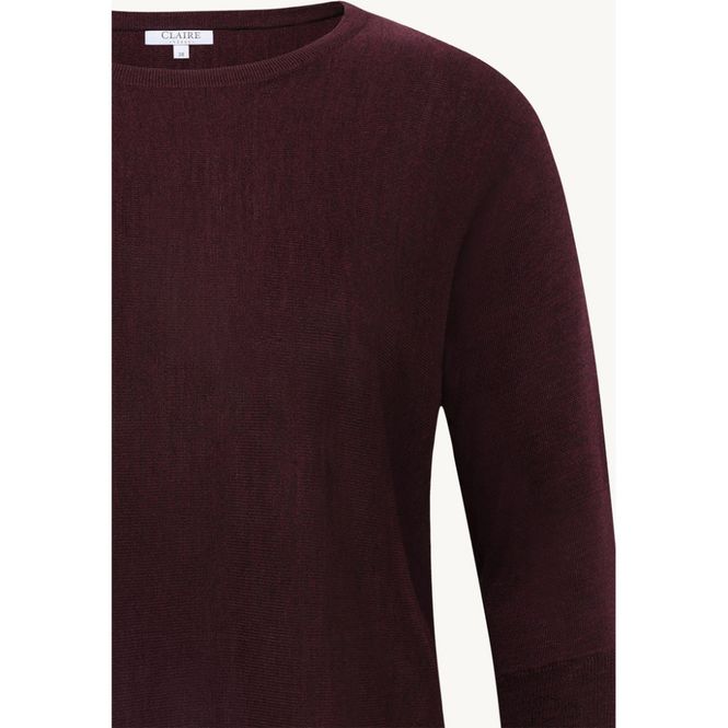 Hovedbilde CWPippa pullover Wine Melange