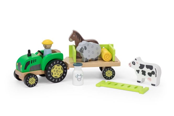 Hovedbilde Traktor med Bondegårdsdyr 