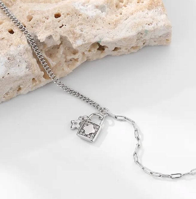 Hovedbilde Lock/flower Bracelets Women 925 Silver