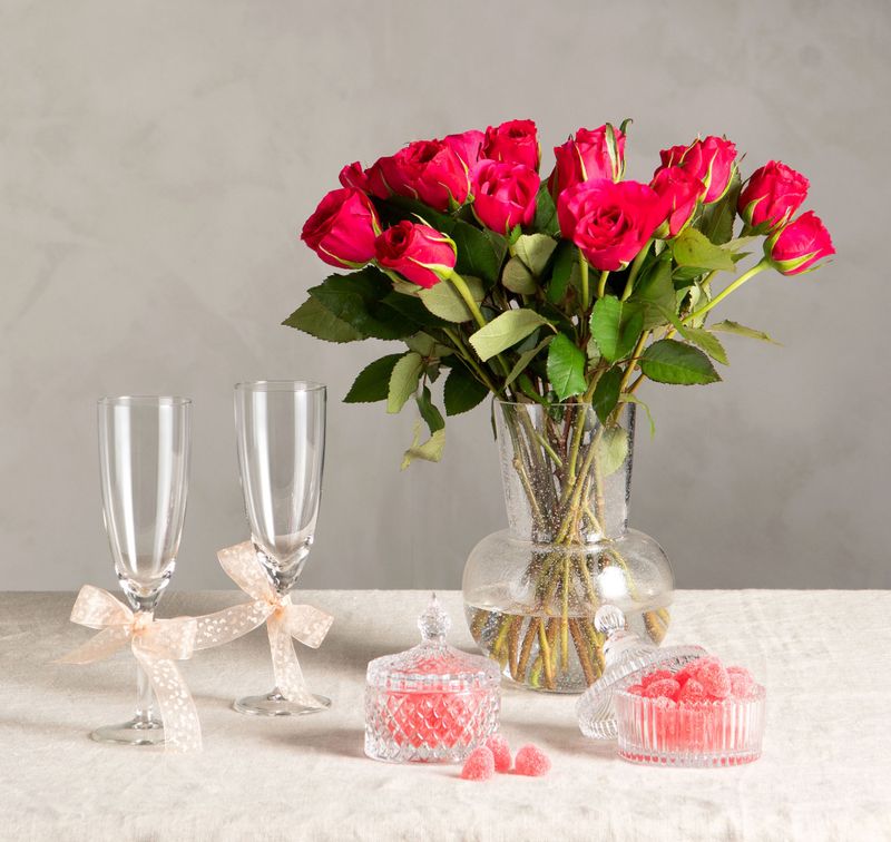 Glasskrukke Rut – klar | Ø 9 cm Assortert