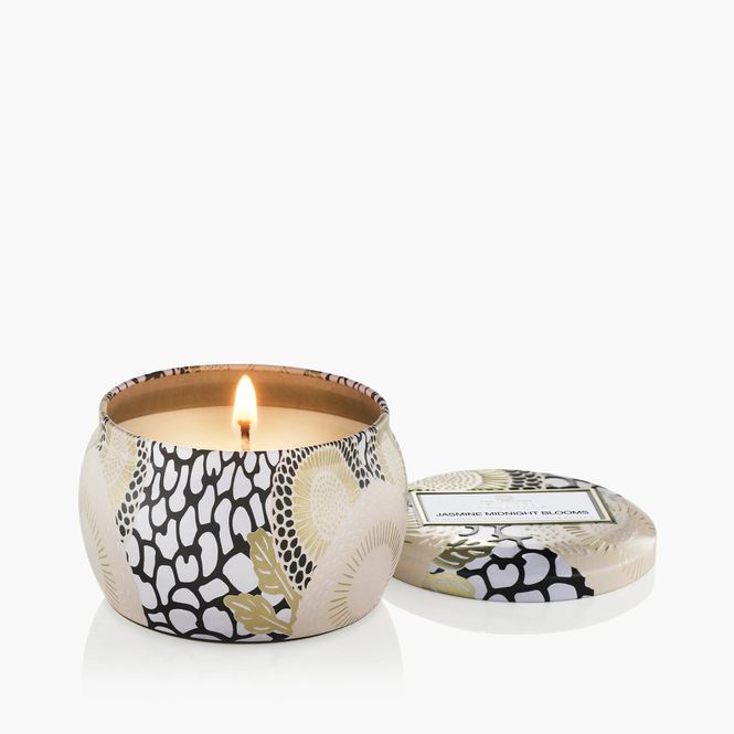 Hovedbilde Voluspa Mini Tin Candle Jasmine Midnight Blooms