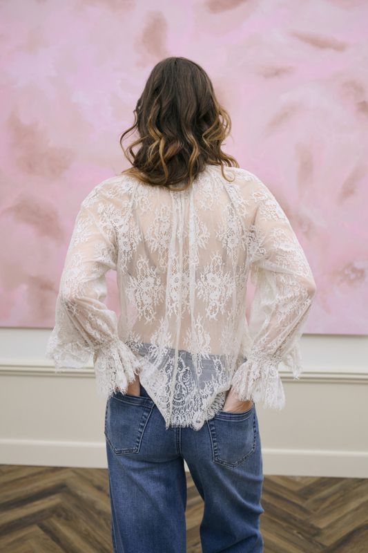 KAamelie Lace Blouse