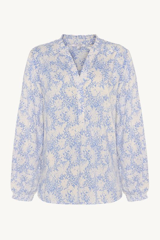 CWSadie Blouse Vista Blue