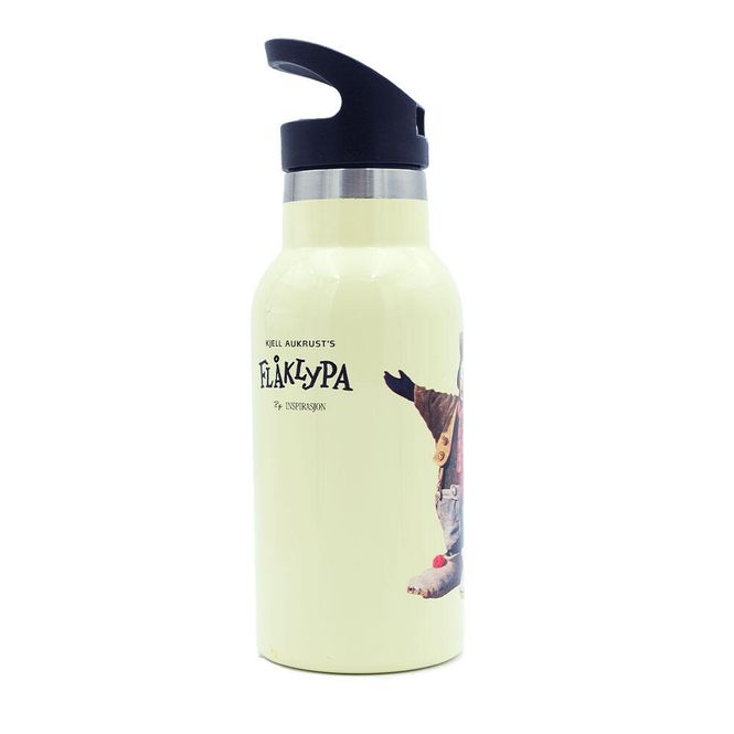Hovedbilde Flåklypa drikkeflaske Lys Gul - 350ml