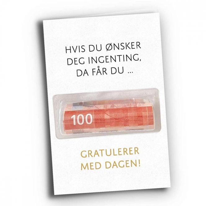Hovedbilde Kort m/pengelomme 