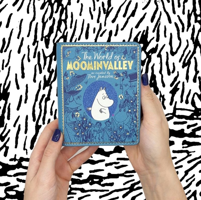 Moomin Blue Book Wallet