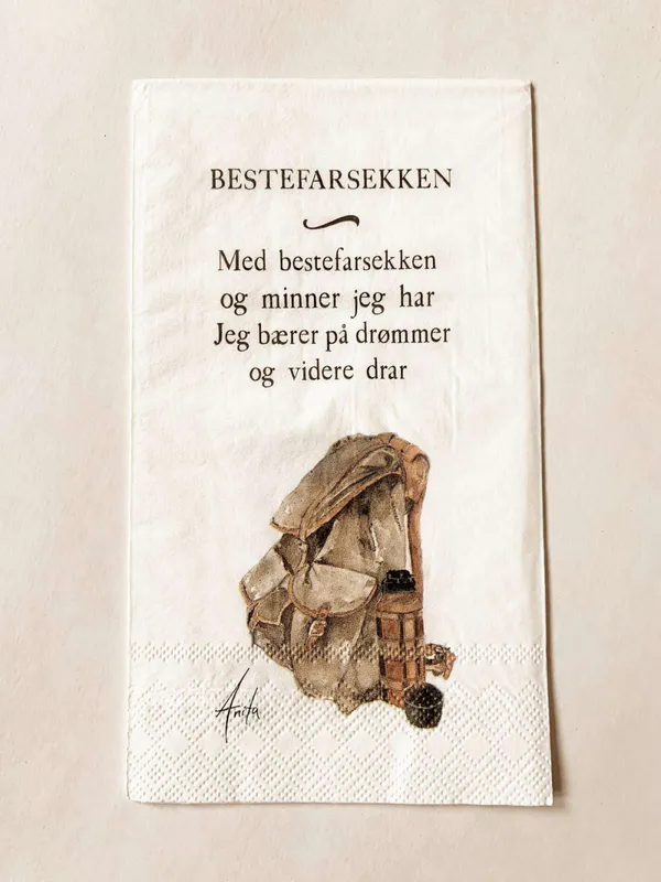 Serviett Buffet Bestefarsekken