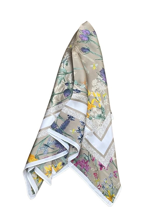 Scarf summer Meadow Beige