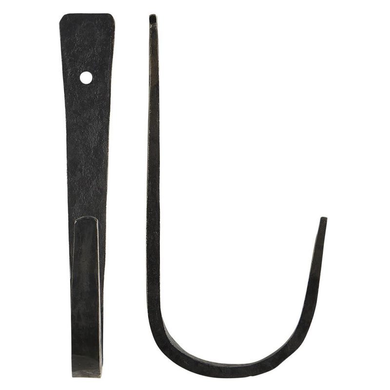 Håndlaget krok i smijern