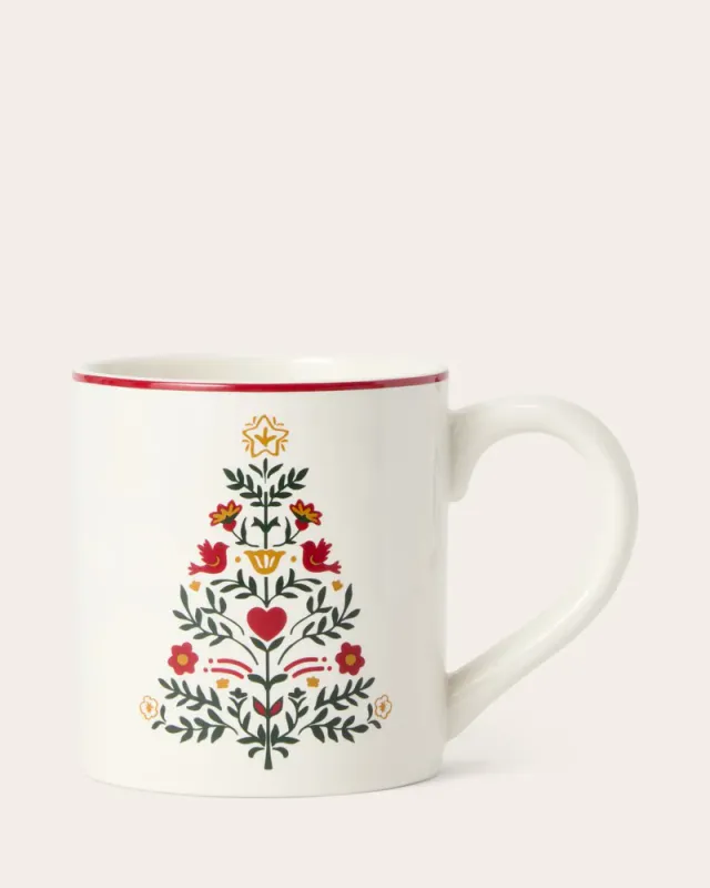 Lexington Christmas Tree Stoneware Mug