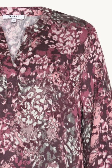 Hovedbilde CWRikkeliza Bluse - Wineberry