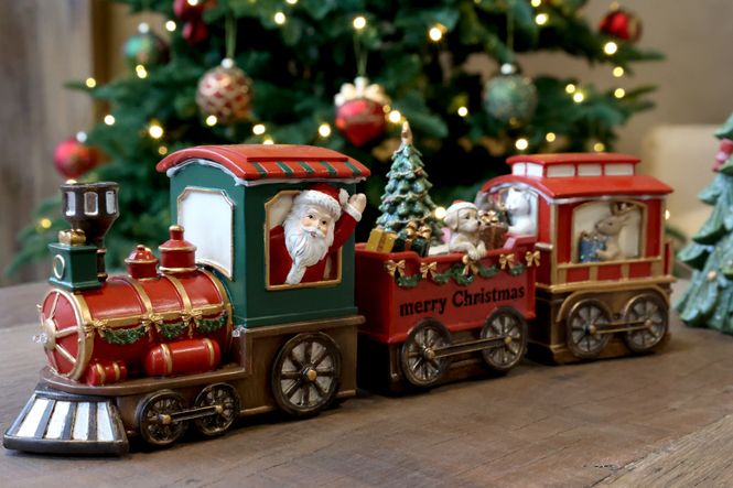 Hovedbilde Noël Juletog m. 2 vogner og LED