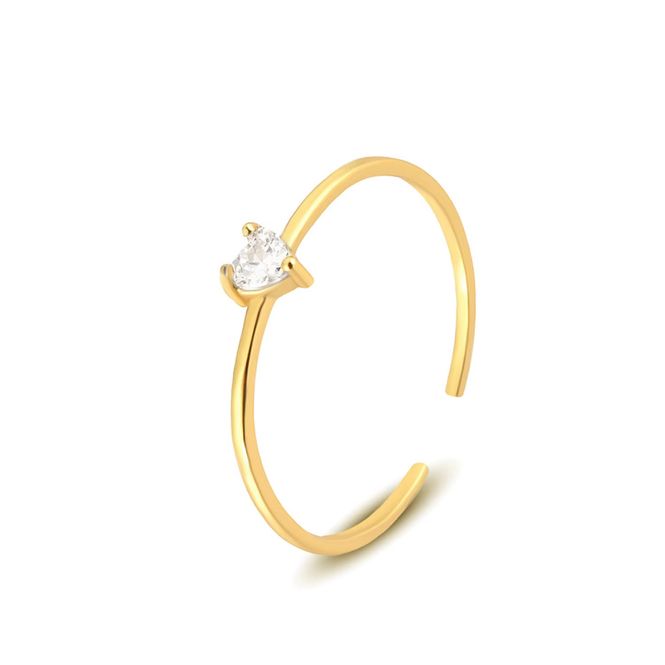 Hovedbilde Line Ring 18k gold 