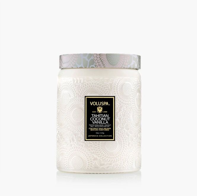 Hovedbilde Voluspa Large Jar Candle Tahitian Coconut Vanilla