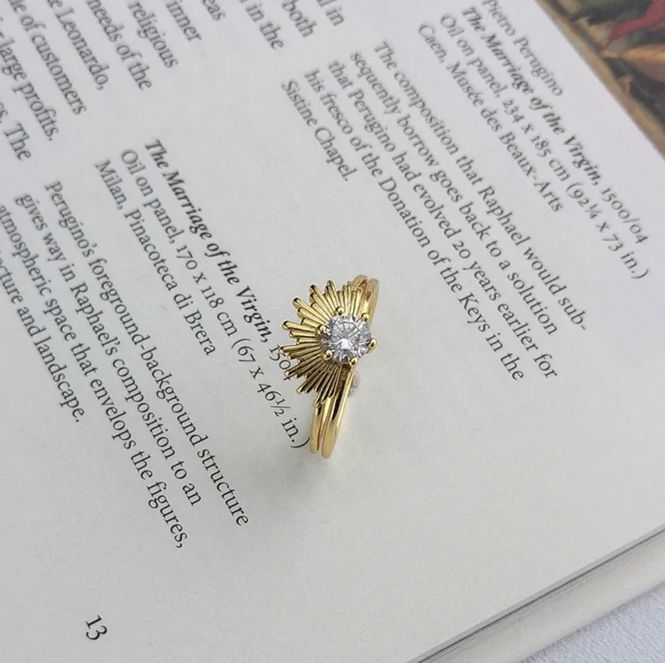 Hovedbilde Selma Ring 18K Gold Size 5