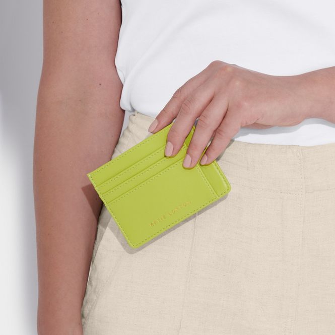 Hovedbilde Lily card holder lime green