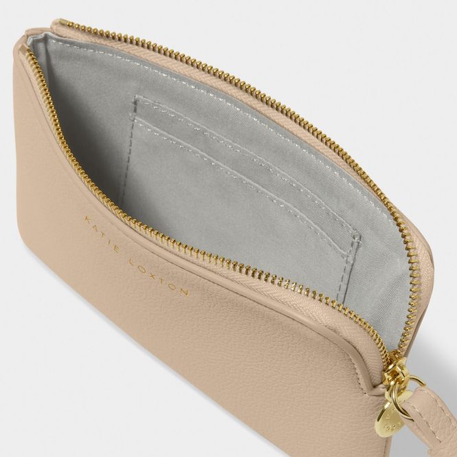 Hovedbilde Small wristlet pouch light taupe
