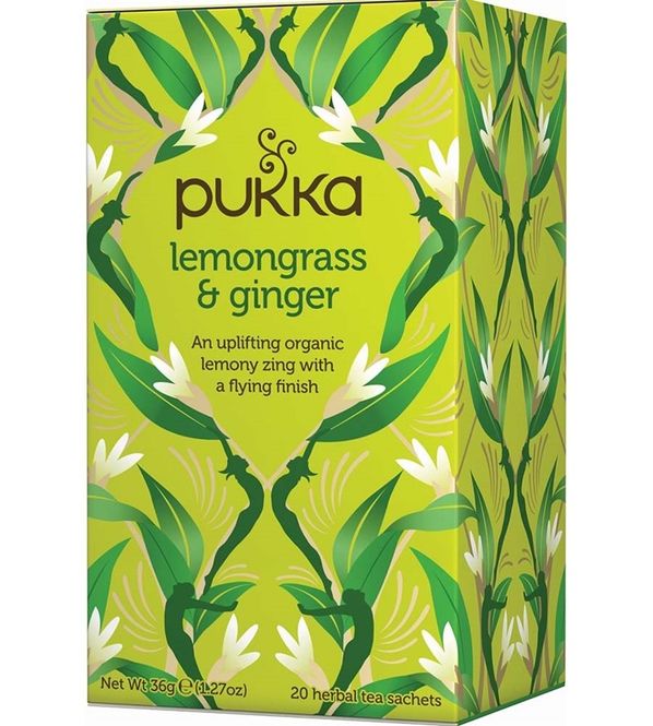 Hovedbilde Pukka Te Lemongrass & Ginger
