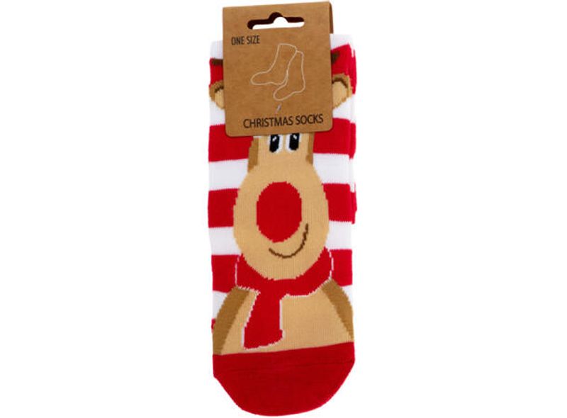 Sokk julemotiv 8 design One size